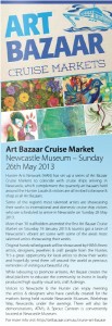Art Bazaar Cruise Market in monthly imag May 2013