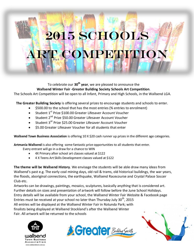 wallsend winter fari schools art competition