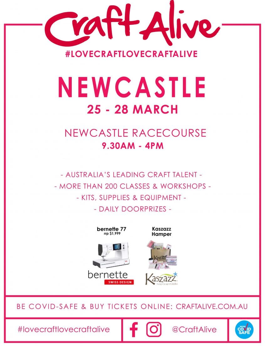 Craft Alive is coming to Newcastle from 25 28 March at Newcastle