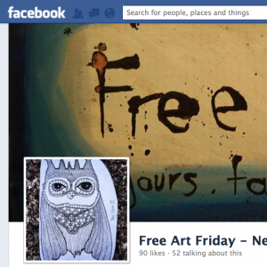 Free Art Friday - Newcastle on Facebook